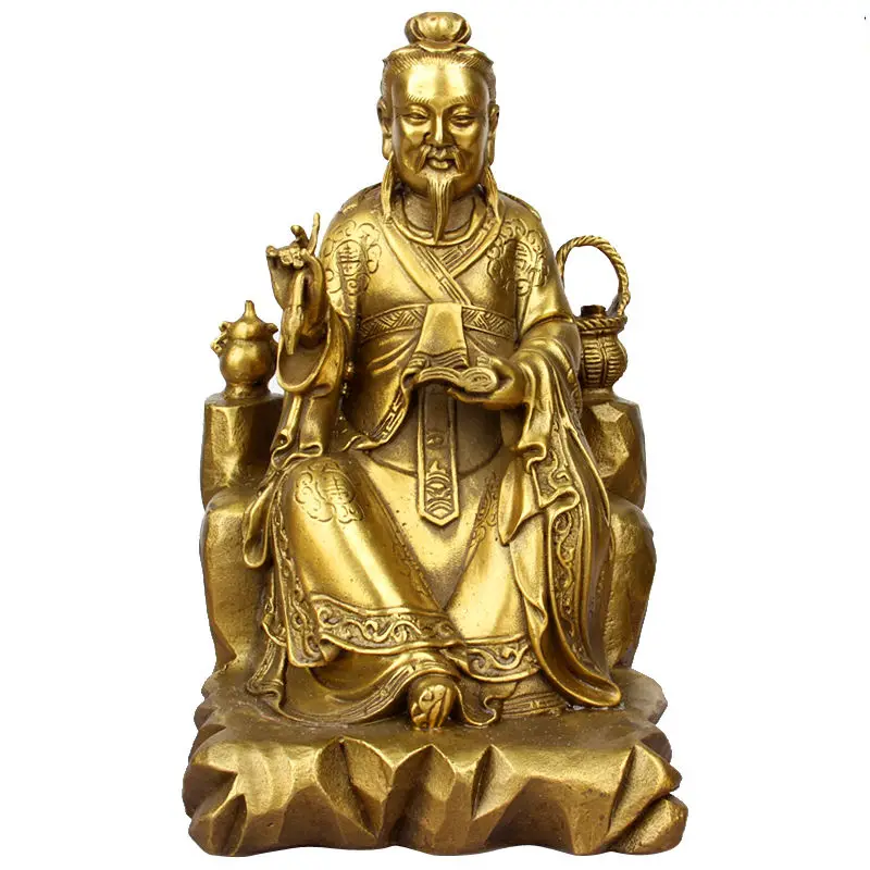 

Medicine Wang Sun Sizhen Statue God Doctor Sculpture Pure Copper Crafts Chinese Character Decoration Home Decoration