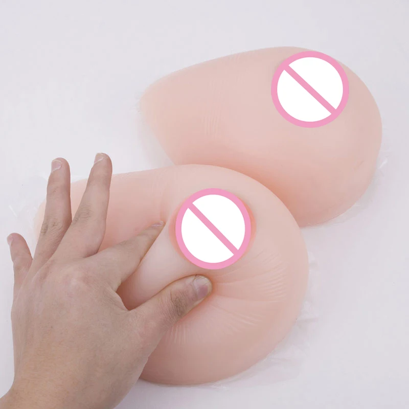 AB C D E F CUP Realistic false shemale breast forms silicone artificial adhesive breast Fake boobs For drag queen Crossdresser