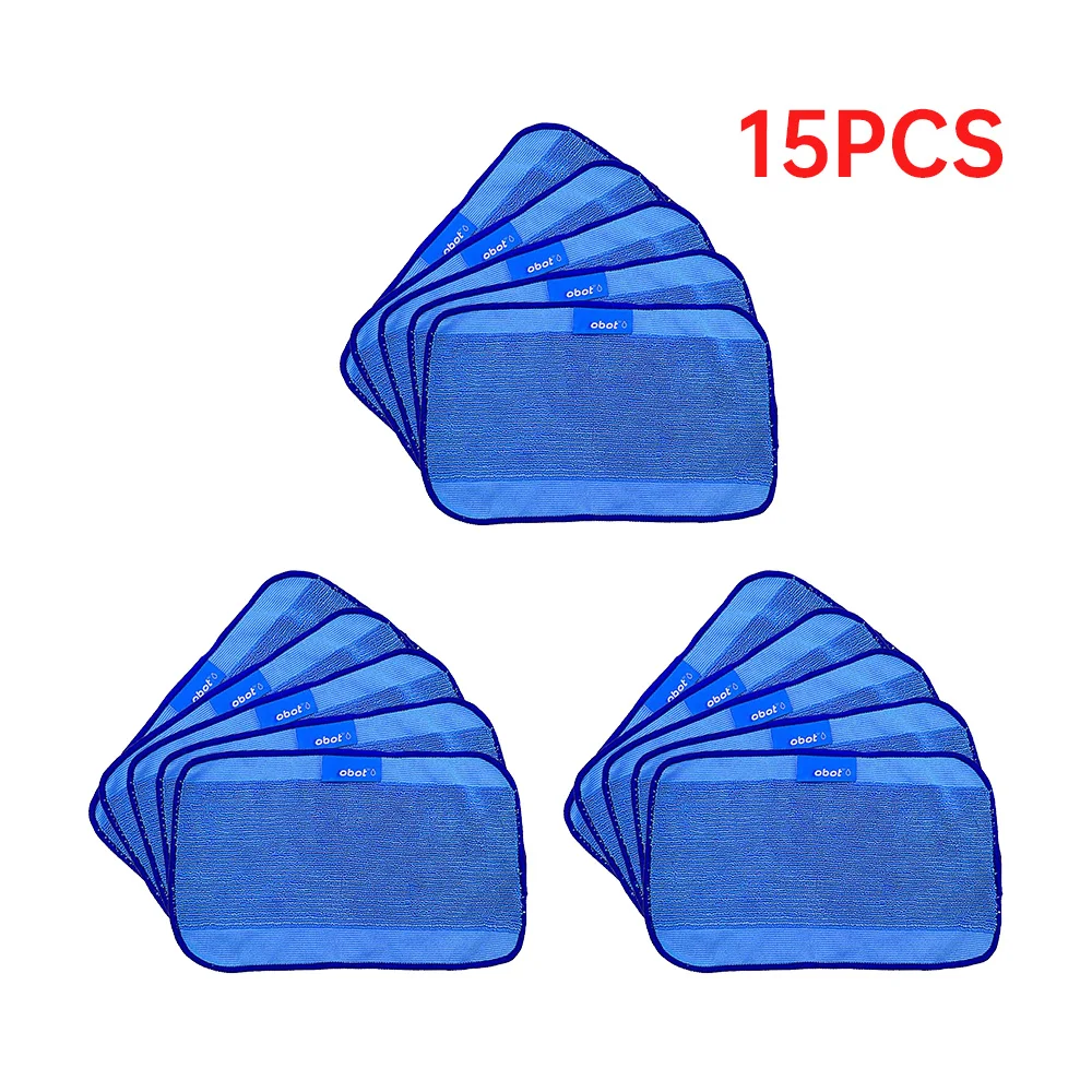 15pcs/Lot High quality Microfiber wet Mopping Cloths for iRobot Braava 321 380 320 380t mint 5200C 5200 4200 4205 Robot