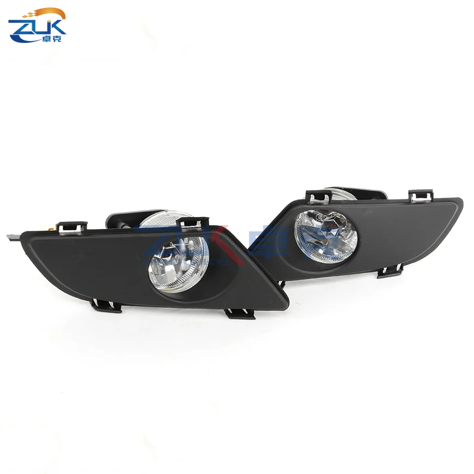 ZUK Fog Lamp Reflector Light Front Bumper Foglight Foglamp Set For MAZDA 6 Atenza GG1 GY1 2002 2003 2004 2005 2006 2007 2008