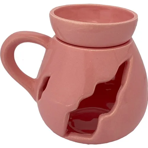 Wish By Konakoğlu Ceramic Decorative Censer Pink