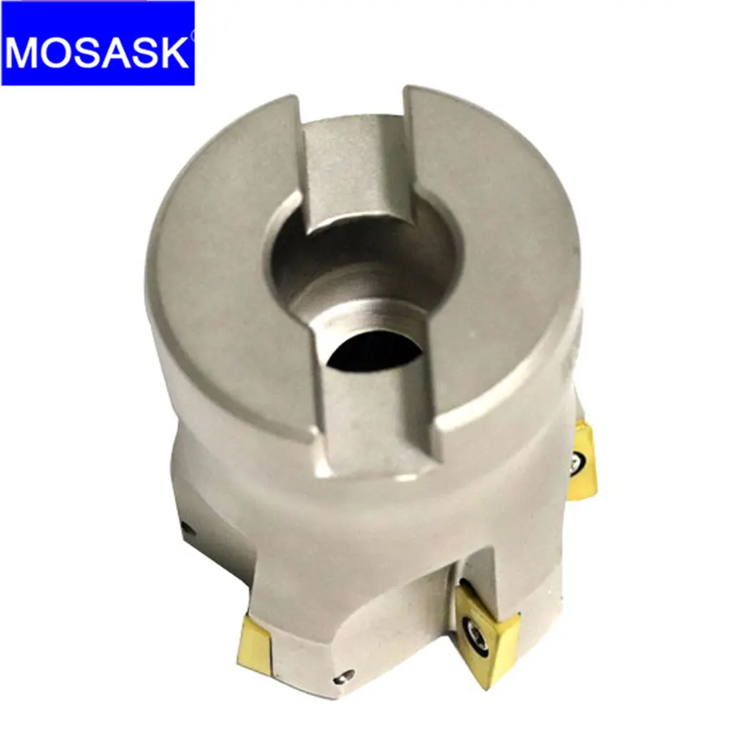 MOSASK BAP300R 63-22-6T  50-22-6T 40-16-5T Clamped CNC Cutting End Mill Shank Shoulder Right Angle Precision Face Milling Cutter