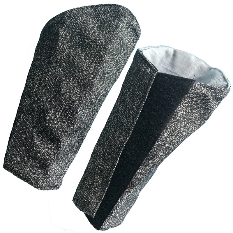 1 Pair Anti-cut Forearm Safety Sleeve Anti-stab Stainless Steel Arm Protection Wrist Defense Armband Light Metal Armor