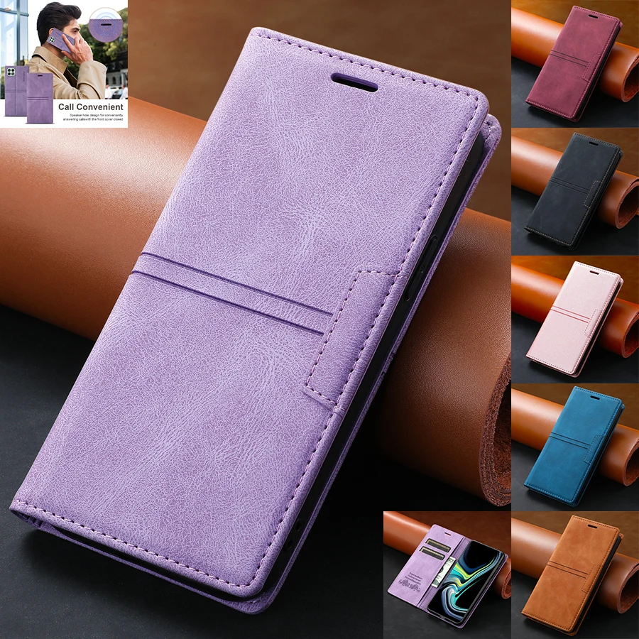 Wallet Leather Dream Pair Suction Case For Samsung Galaxy A02S A03S A11 A12 A21S A22 A31 A32 A50 A51 A52S A70 A71 A72 Quantum 2