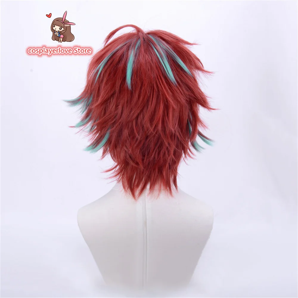 Division Rap Battle Kannonzaka Doppo Hittebestendige synthetische hoofddeksels voor cosplay Halloween carnavalskostuum