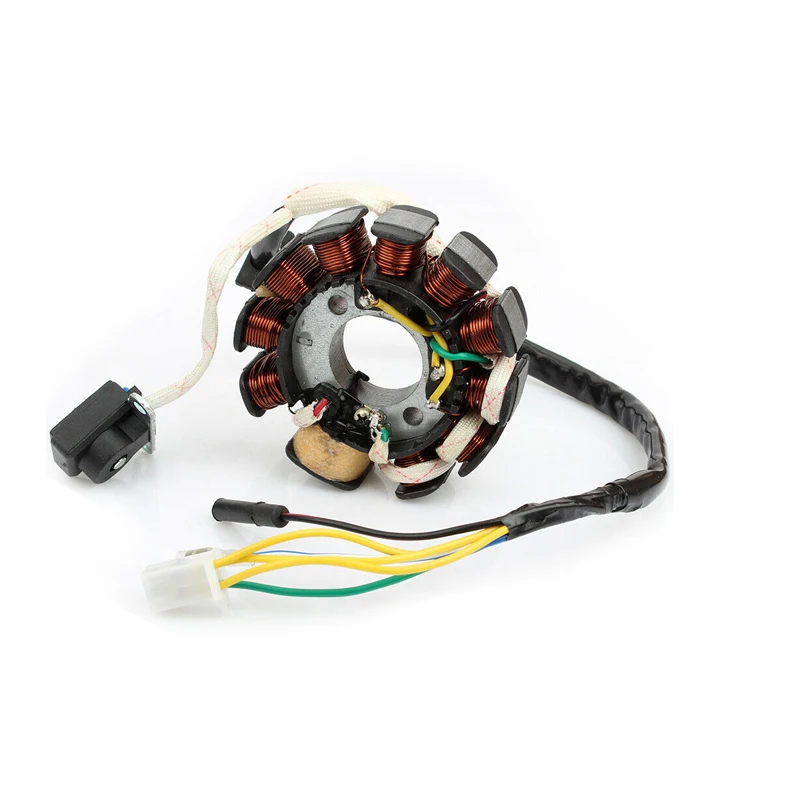 Magneto Ignition Stator Coil 11 Poles For GY6 125cc 150cc Moped Scooter ATV Quad Go Kart Motocross Motorcycle 152QMI 157QMJ Bike