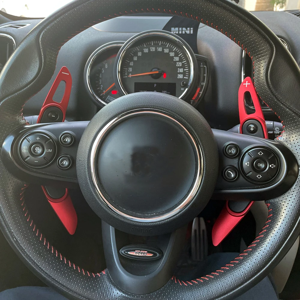 ABS/Koolstofvezel Stuurwiel Trim Fit Voor Mini Cooper R55 R56 R57 R58