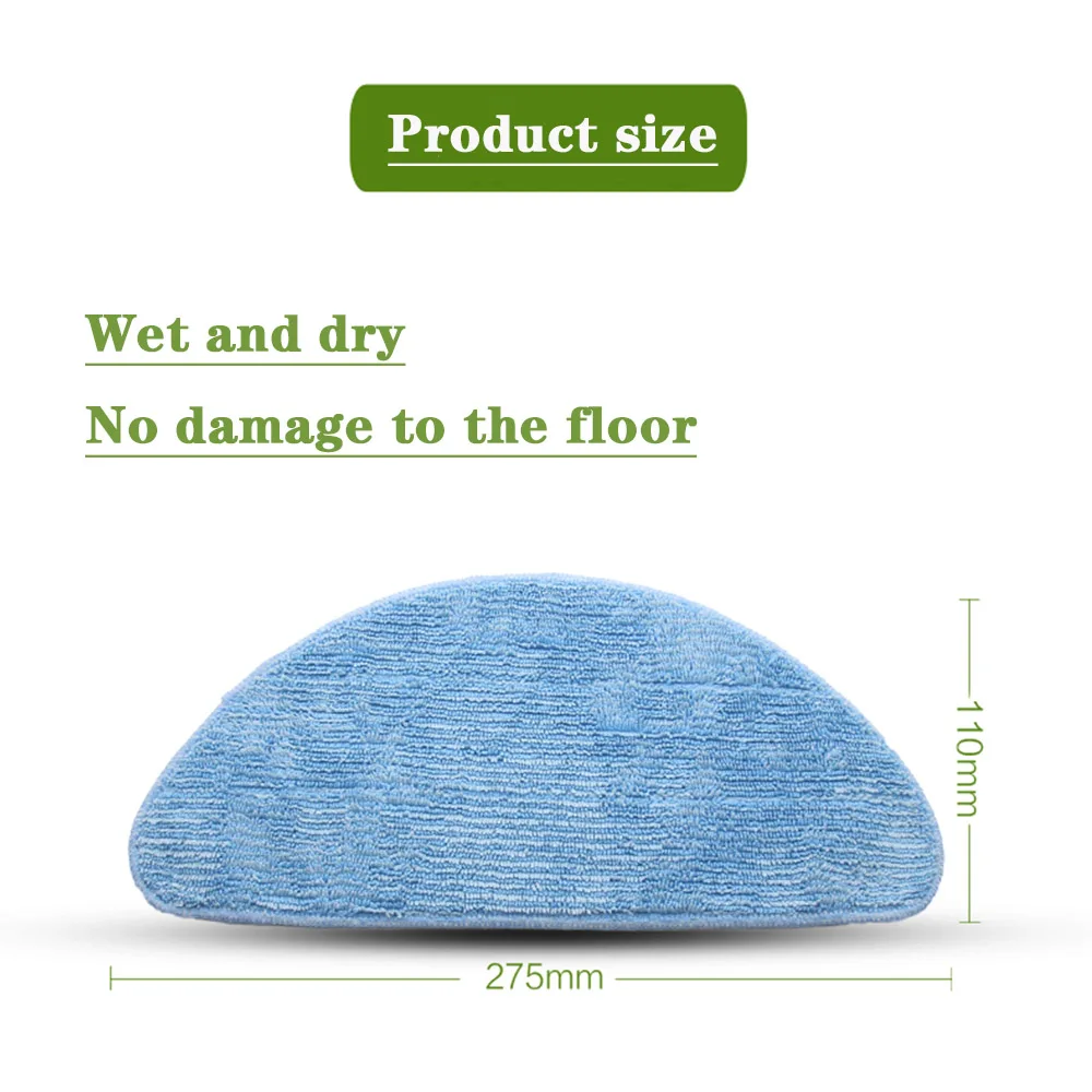 3 Chiếc Máy Hút Bụi Khô Và Ướt Phần Lau Thay Thế Cây Lau Nhà Vải Cho Ilife V3S/V3L/V3s Pro/V5/V5s/V5s Pro/X5/V50/55 Robot