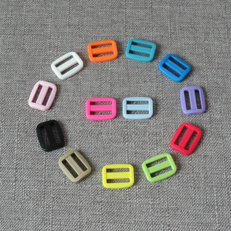 5pcs/lot 15mm 20mm 25mm colourful Plastic buckle strap buckle for bag backpack cat pet dog collar garment sewing DIY accessory