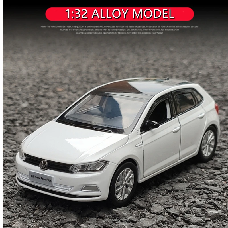 1:32 Volkswagens POLO Alloy Car Model Diecasts & Toy Vehicles Metal Toy Car Model Simulation Miniature Scale Childrens Toys Gift