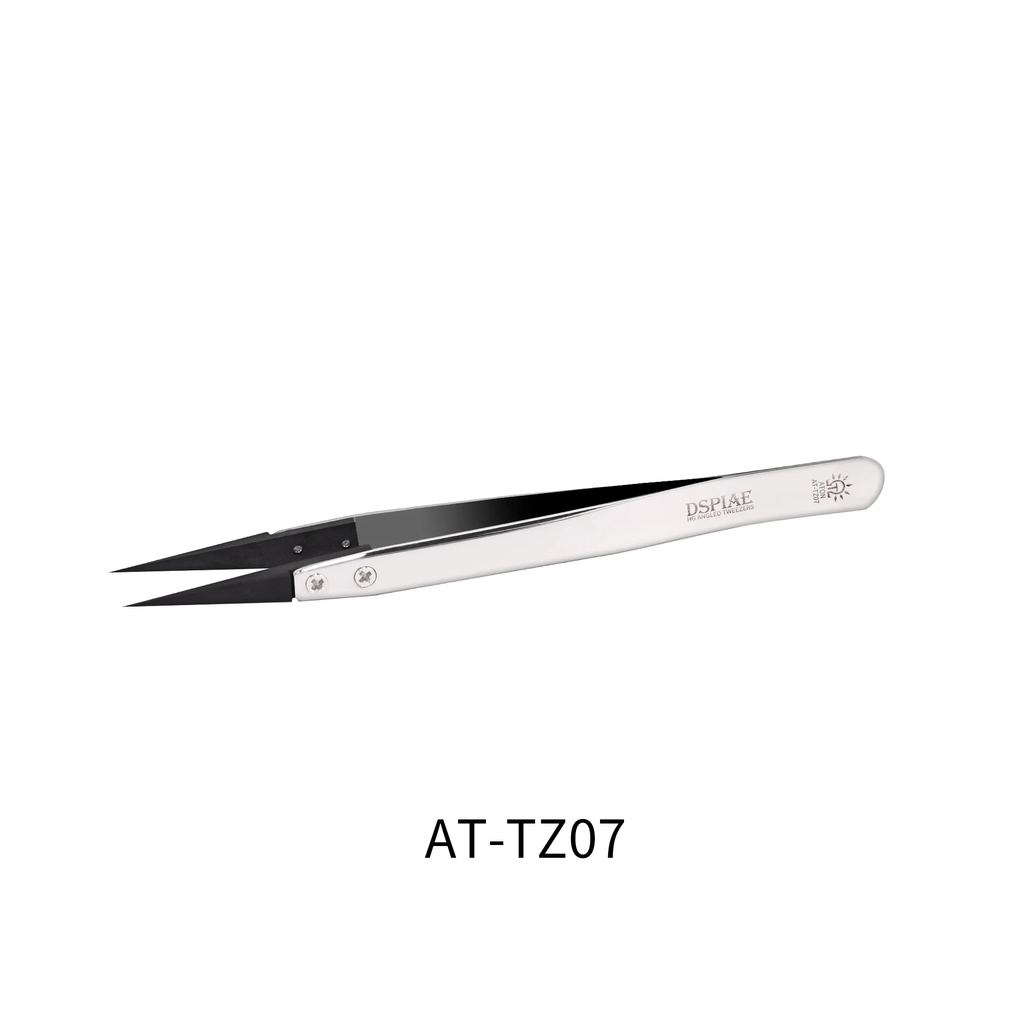 DSPIAE AT-TZ01~08 Stainless Steel Precision Tweezers Mecha Military Model Making Hobby Tool