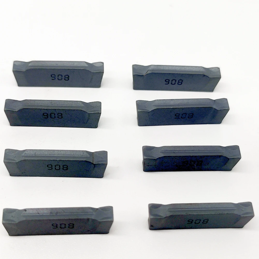 10 قطعة عالية الجودة DGN 3103C IC908 باستخدام الحاسب الآلي كربيد إدراج مشقوق DGN 3103C IC908 لأدوات القطع