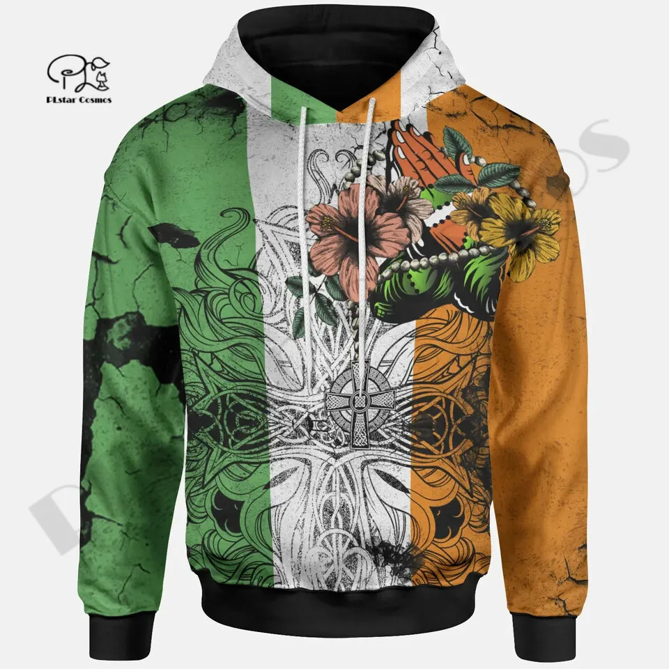 

PLstar Cosmos 3DPrint Newest Ireland Celtie Pray Art Unique Men/Women Hrajuku Casual Streetwear Hoodies/Zip/Sweatshirt Style-6