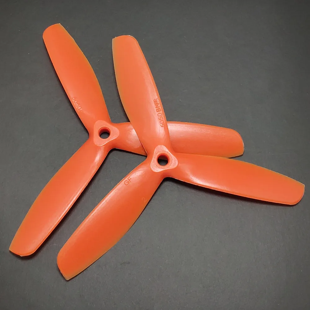 2คู่ Gemfan 5นิ้ว5050BN Bullnose 3ใบพัดใบพัดแก้วเส้นใยไนล่อน5มม.สำหรับ RC DIY FPV Quadcopter อุปกรณ์เสริม