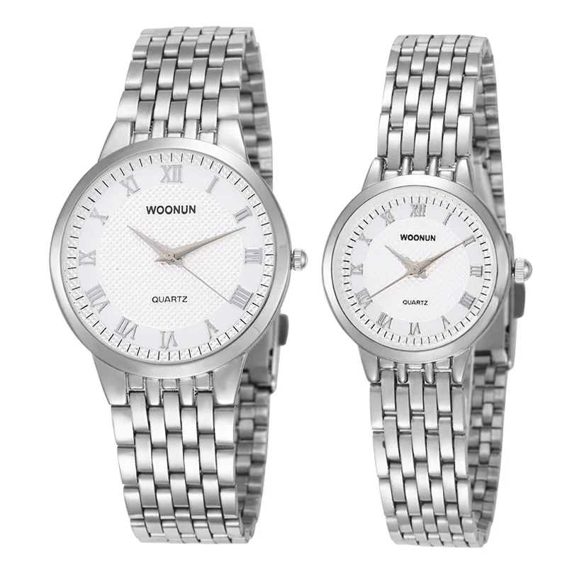 

2020 Fashion Couple Watches Men Women Casual Watches Rmoa Dial Quartz Watch Lovers Watches relogio masculino relogio feminino