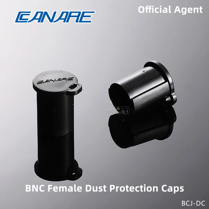 CANARE BNC Dirt Dust Moisture Caps BCJ-DC Pyłoszczelna wodoodporna osłona PE do gniazd wideo BNC HD-SDI Gniazdo kabla koncentrycznego