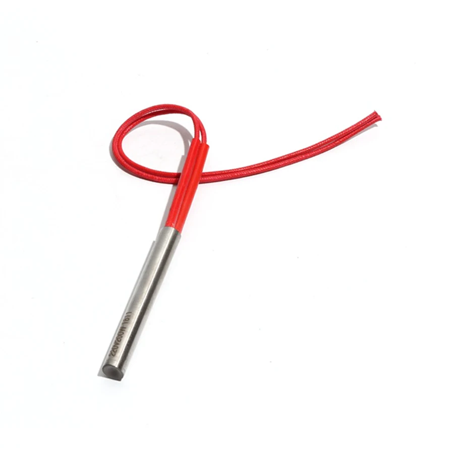 10PCS 9.5mm 80~95mm 201SUS Tubular Cartridge Heater 110V/220V/380V 200W/220W Electric Single-End Heating Element