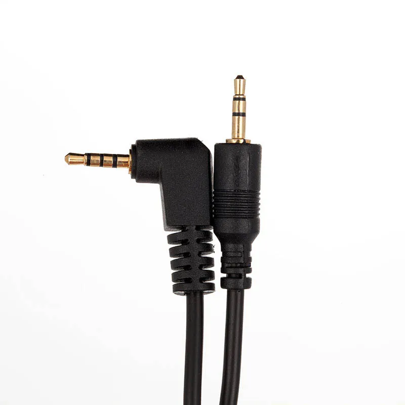 Cable de liberación de obturador de Control remoto N3, E3, S1, L1, con enchufe de 90 grados, S2, E2, UC1, Cable en espiral para Canon, Sony, Fujifilm, Panasonic