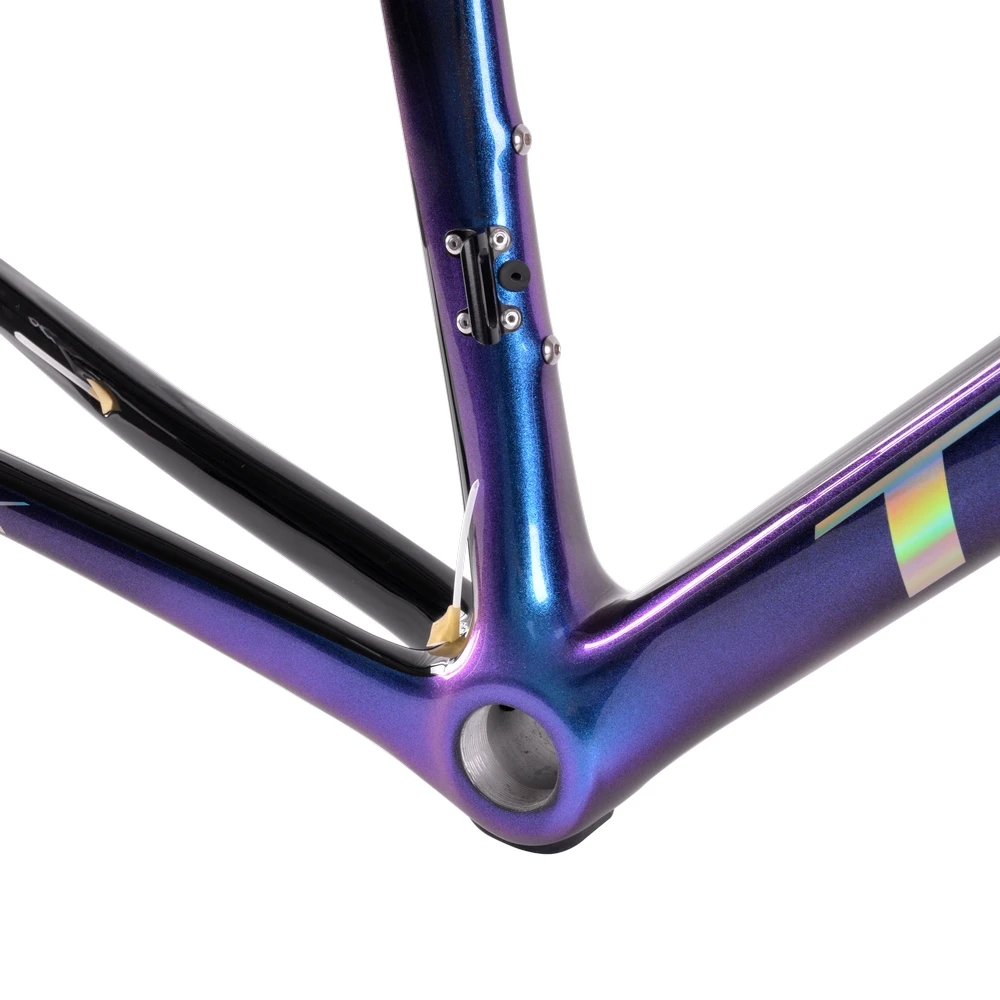 TRIFOX X16 Carbon Fiber Road Bike Frame Disc Brake Cycling Ultralight Racing Bicycle Frameset UD Matt Colorful