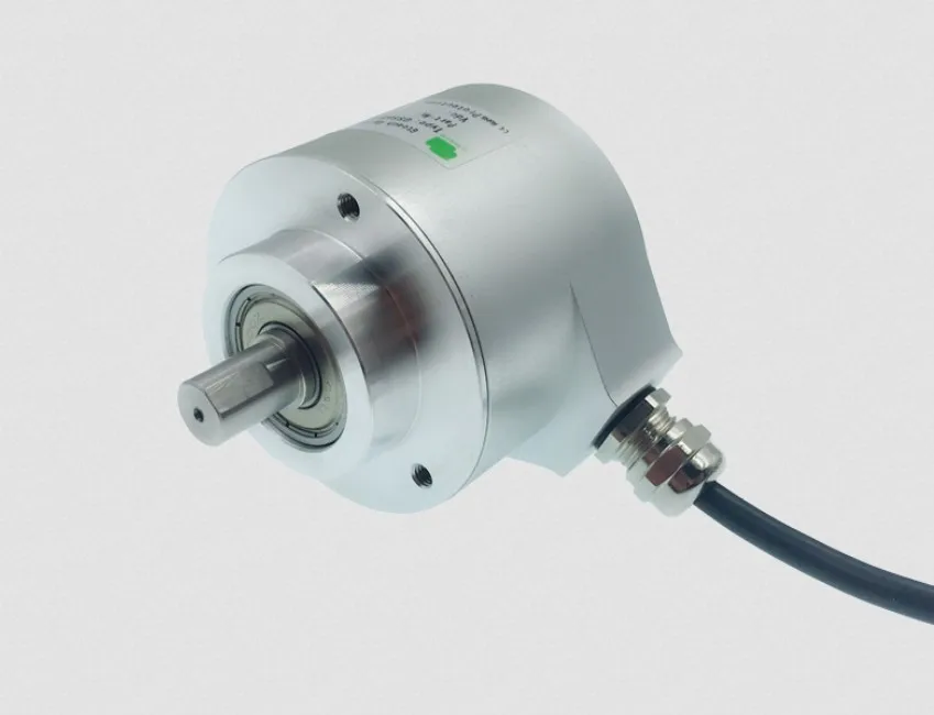 

High seismic heavy duty incremental rotary encoder 5810 100-2500 pulse line ABZ three-phase 5-24v