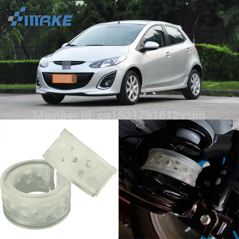 

smRKE For Mazda 2 Car Auto Shock Absorber Spring Buffer Bumper Power Cushion Damper Front/Rear High Quality SEBS