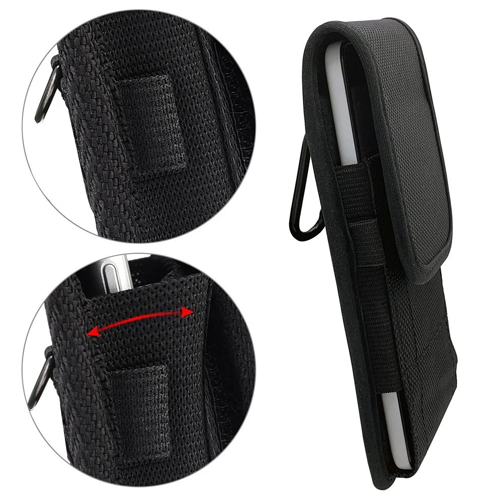 Universal Waist Belt Case Bag Phone Holder Outdoor Camping Nylon Pouch Holster Cover for 4.7 / 5 / 5.5 / 6 / 6.3 Inch Phone