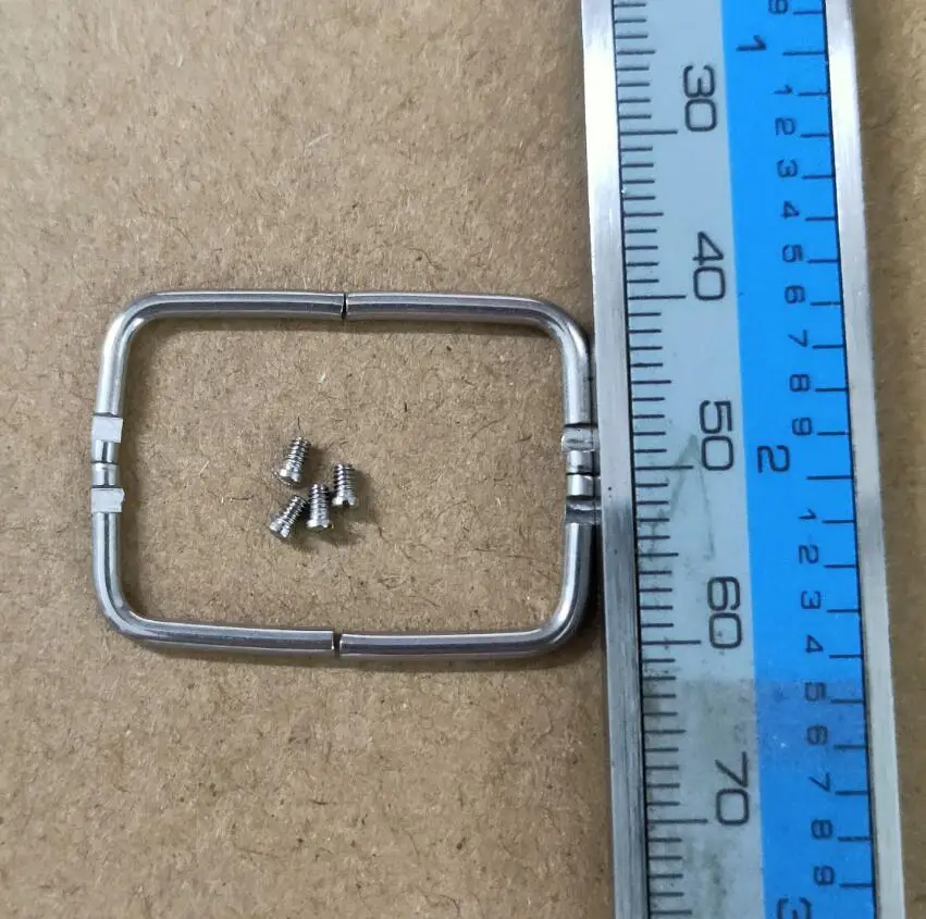 Watch parts Watch accessories Watch case parts Watch case accessories stainless steel L shape Four lugs and four screws