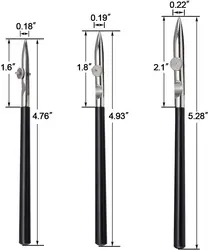 3 Packs Cross-Hinged Fine Line Masking Fluid Pen, Straight Line Pen for Drawing Mounting Art Artists Technical Drawing Cartograp