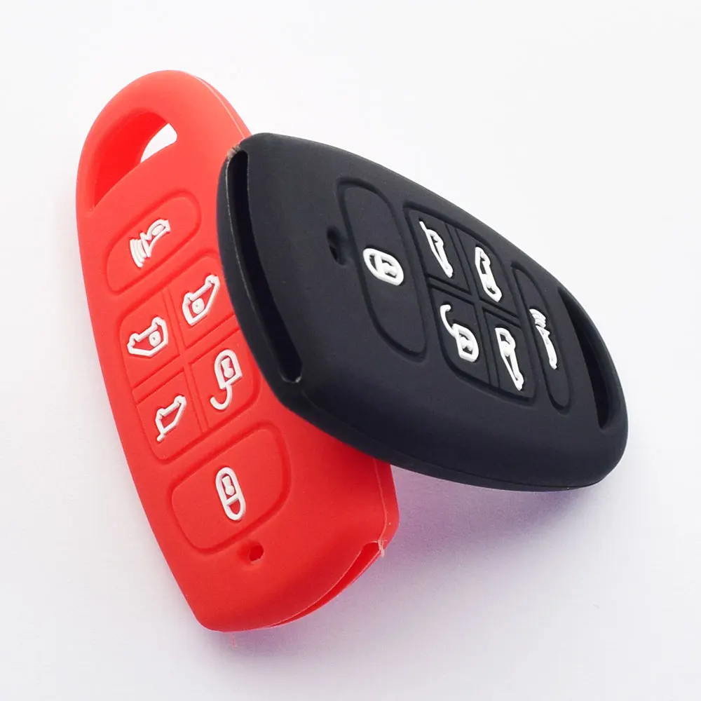 Silicone Car Key Cases Smart Remote Control Protector Cover Skin For Kia Sedona LX EX 3.8L V6 Carnival 2009 2010 2011 2012 2013