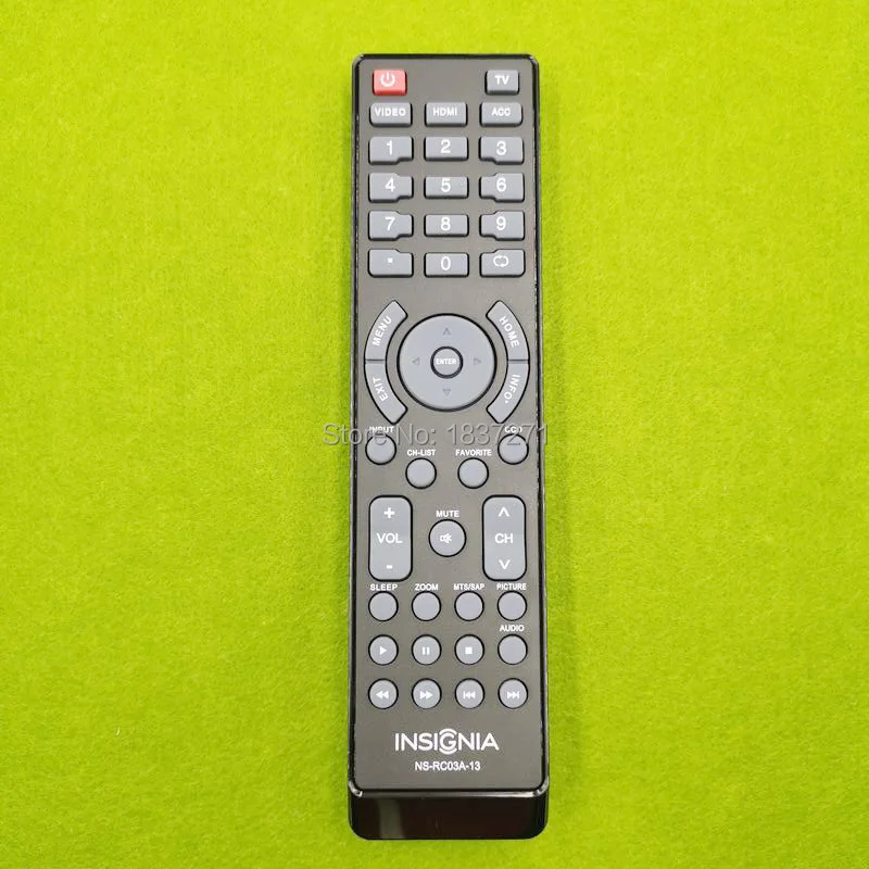 

Original Remote Control NS-RC03A-13 For Insignia NS-65D260A13 NS-46E480A13A NS-55E480A13A NS-46E480A13 NS-55E480A13 led tv