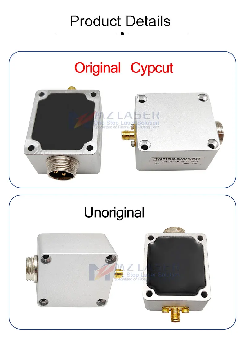 Amplifier Line BCS100 Cypcut System Fiber Laser Cutting Machine Quad Cable Optical Fiber Amplifier EDFA Height Controller
