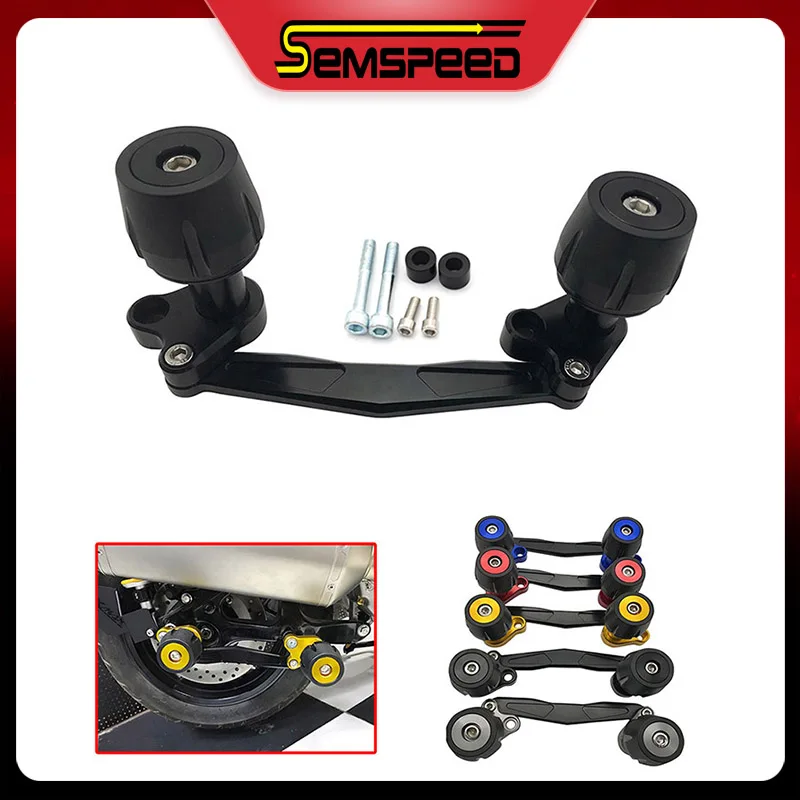 For Yamaha NMAX 155 NMAX 150 NMAX 125 2020 SEMSPEED Falling Protector CNC Motorcycle Exhaust Crash Frame Slider Pads