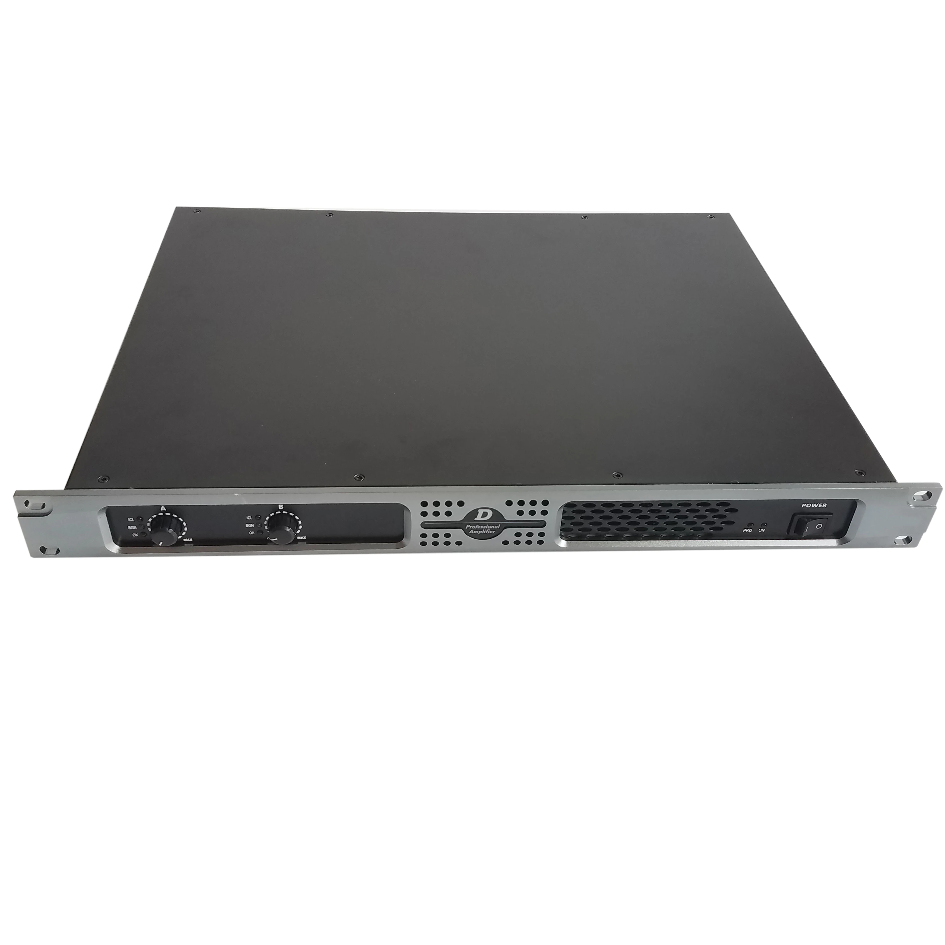 Leicozic DX2250 400W AMP RMS Class D Amplifier 1U Stage Audio Power Amplificador Professional Amplificadores 1U Rack Mount