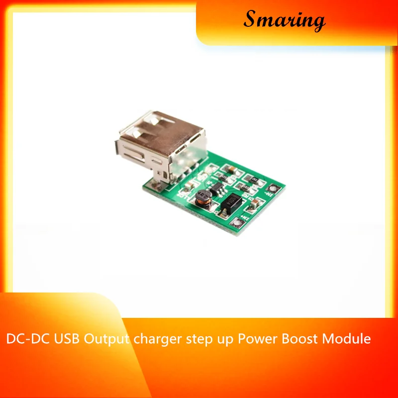 5pcs DC-DC USB Output charger step up Power Boost Module 0.9V ~ 5V to 5V 600MA USB Mobile Power Boost Board