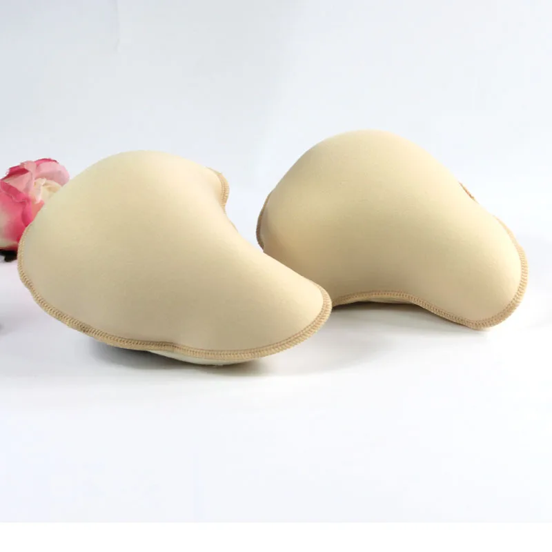 1PCS Fake Breast Soft Cotton Breast Form For Mastectomy Women Sponge Breast Prosthesis