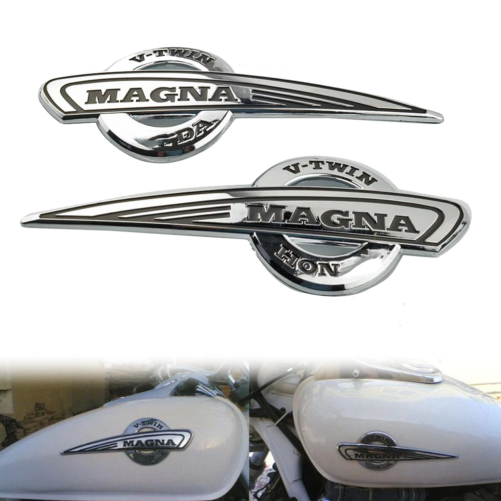 

Motorcycle 3D Emblem Badge Decal Fuel Tank Sticker MAGNA Tank Pad Protector Decal For Honda MAGNA VF500/750 VF1100 VT250