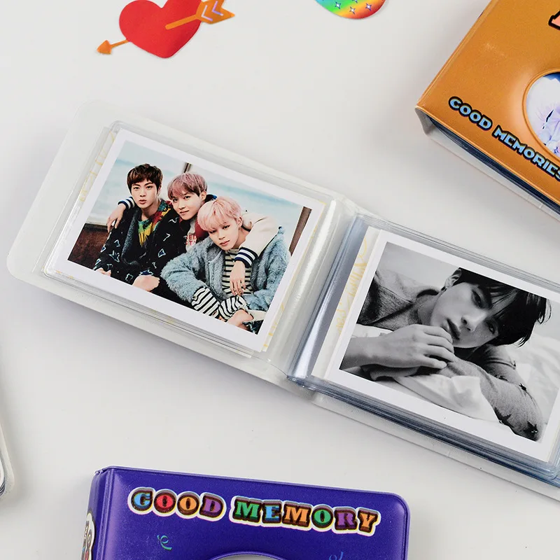 Cartoon Circular Album Hold 36 Mini Photos Instax Photo Album for Mini Fuji Instax & Name Card 7s 8 25 50s Mini Photo Album