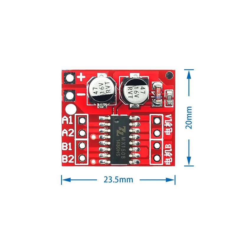 DC Motor Drive Module Reversing PWM Speed Dual H Bridge Stepper Motor Mini Victory L298N