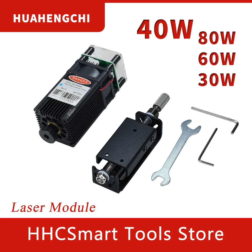 Módulo Laser com Corrediça Cnc Cabeça do Laser para Gravador a Laser Cortador Escritor Impressora de Madeira Marcação Ferramenta de Corte 30w 40w 60w 80w