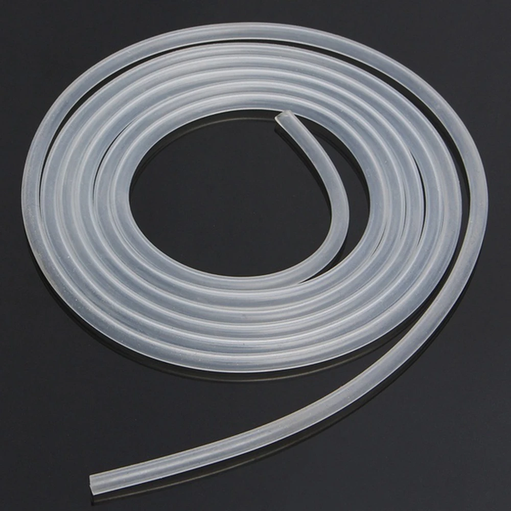 1 meter Transparent Food Grade Silicone tube 2 3 4 5 6 7 8 9 10 mm Flexible Garden Rubber hose Aquarium Soft Tubing Hose