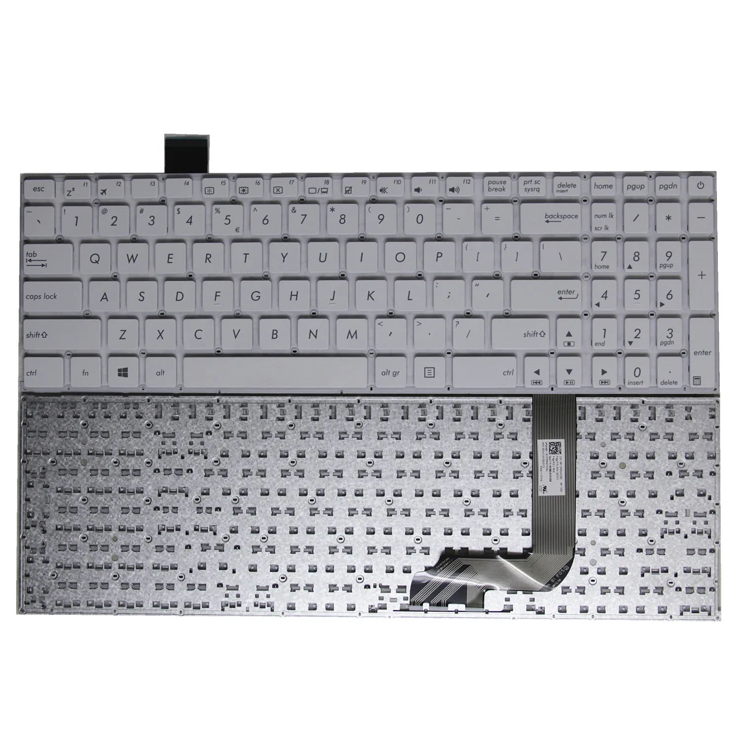 100%New US Original Keyboard For ASUS X542 K542 A542 V587 V587U FL8000U FL8000 A580U F580U X580 English  Laptop Keyboard