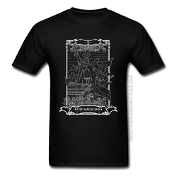 Tarot Card The Magician Miraculous Graphic T-Shirts Custom necromancer Cotton Summer/Autumn O-Neck T Shirts Printing Tops Shirt