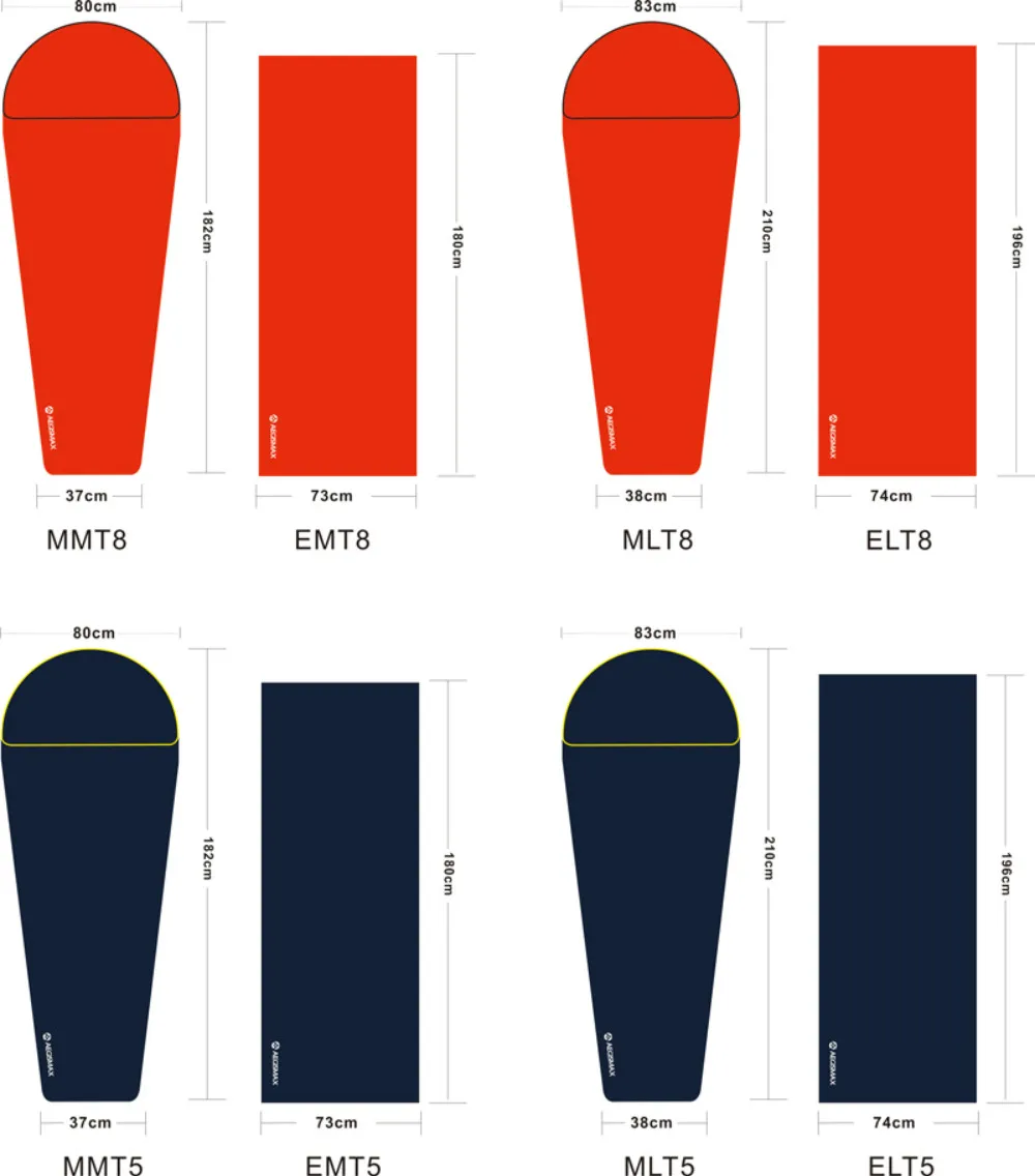 AEGISMAX Thermolite Sleeping Bag Liner Warming 5/8 Celsius Outdoor Camping Travel Portable Single Bed Sheet Lock Temperature