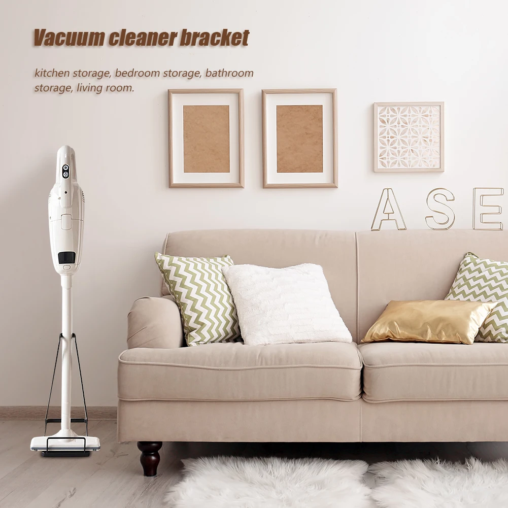 Tầng Đứng Lưu Trữ Bụi Phần Bàn Chải Dụng Cụ Kim Loại Máy Hút Bụi Giá Đỡ Sáng Tạo Phòng Tắm Móng Không Liền Mạch Giá