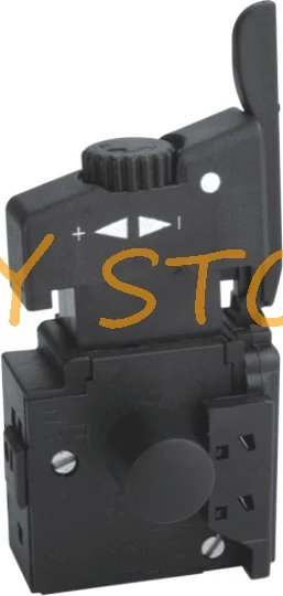 Interruptor de broca elétrica velocidade interruptor de regulação ferramenta elétrica controle de velocidade interruptor de gatilho bloqueio em 4(4) a 250 v 5e4