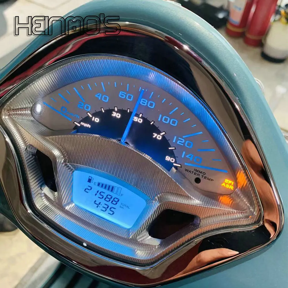 For  GTS 250 300 Scooter Speedometer Guard Cover GTS300 GTS250 Tachometer Decoration Dashboard Odometer Frame Accessoires