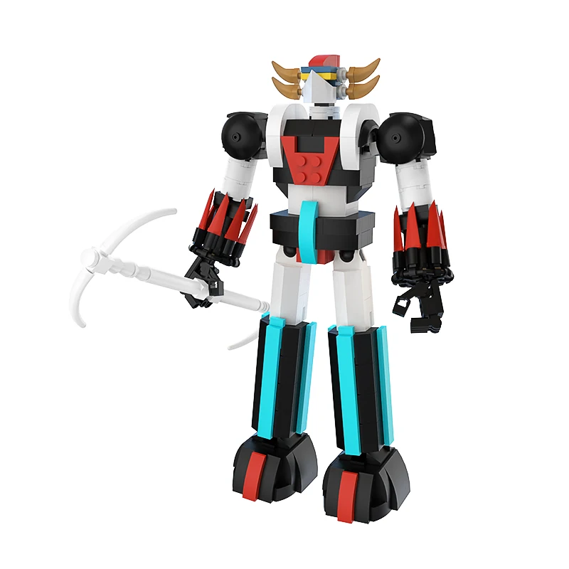 Bricklink Space Technical Mecha Robot Ideas Anime Figures Goldoraked UFO Robot Grendizer Model Building Blocks Toys For Children