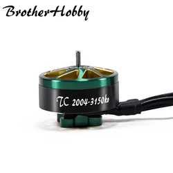 Brotherbホビー-fpvマルチコプター用ブラシレスモーター、rcドローン、tc 2004、1700kv、1950kv、2100kv、3150kv、4個