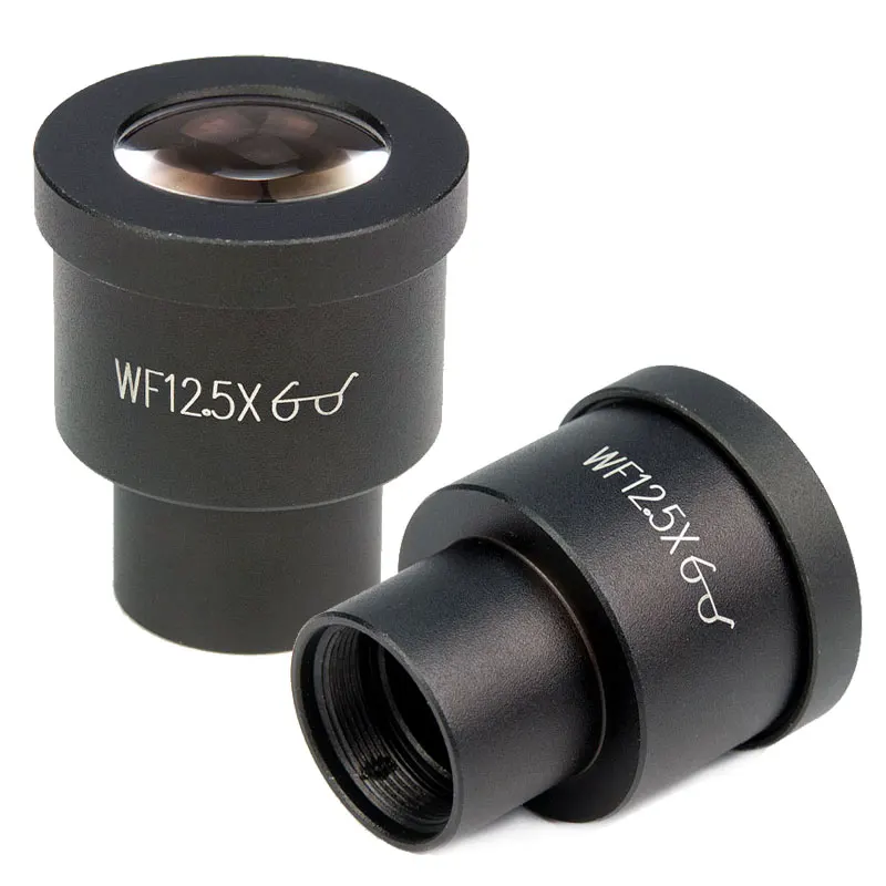 Microscope Eyepiece 12.5X Wide Angle Eyepiece Ocular Field of view 14mm use for Metallographic/Biological Microscope accessories