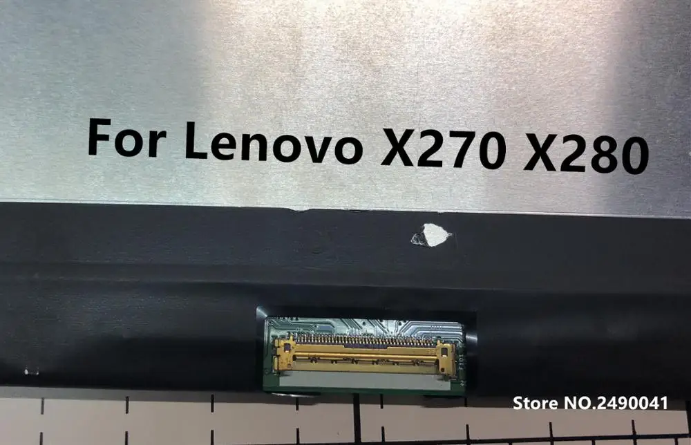 Imagem -03 - Fhd Portátil Lcd Matrx Tela de Toque 40 Pinos Fru 01yn108 01yn107 para Lenovo Thinkpad X270 X280 B125hak01.0 R125nwf4 r2 12.5